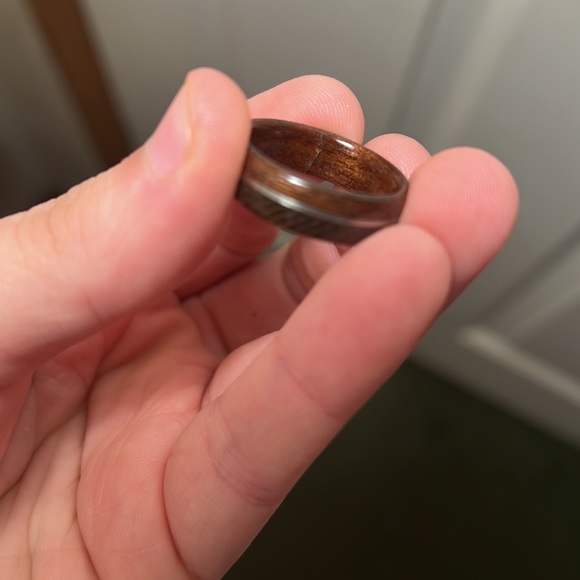 Mens ring, size 9.5/10. Light wear. Crafted hand made by Rustic & Main. - Picture 7 of 7